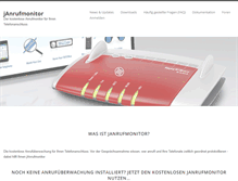 Tablet Screenshot of janrufmonitor.de